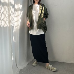 画像29: ●2025NEWカラー登場!!●激推し●リブナロースカート●LAMERの着回しベースアイテム●rib narrow skirt