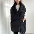 画像1: 【liveご紹介アイテム】shawl down vest (1)