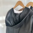 画像3: ●SALE●【liveご紹介アイテム】eco leather zip hoodie (3)
