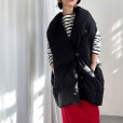 画像2: 【liveご紹介アイテム】shawl down vest (2)