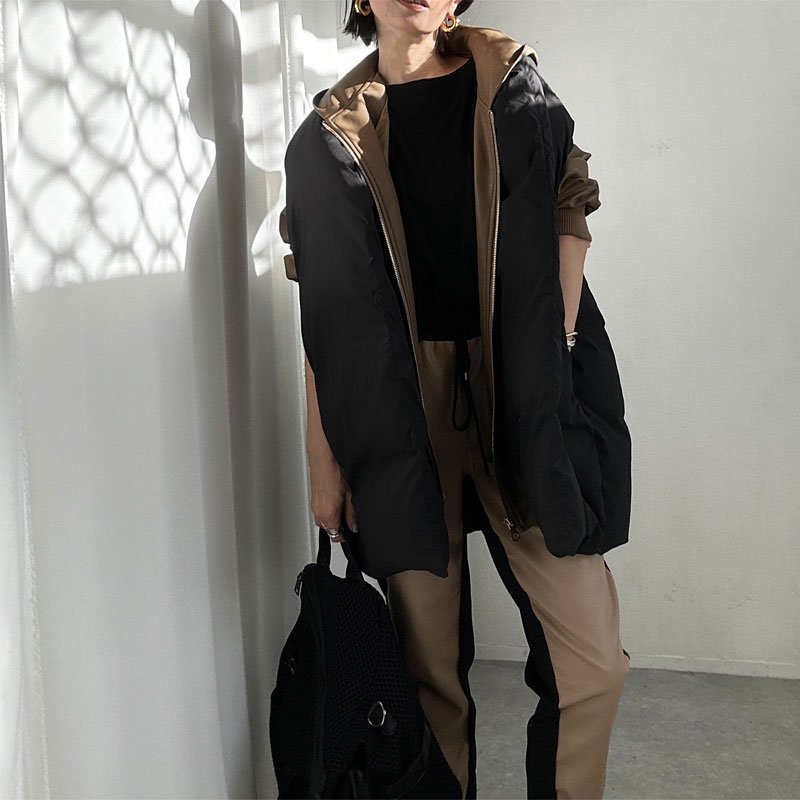 画像11: ●SALE●【liveご紹介アイテム】eco leather zip hoodie (11)