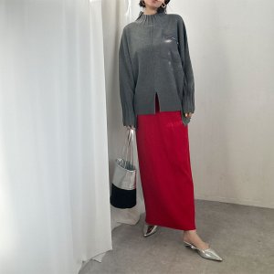 画像39: ●2025NEWカラー登場!!●激推し●リブナロースカート●LAMERの着回しベースアイテム●rib narrow skirt
