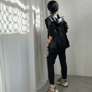 画像15: ●SALE●【liveご紹介アイテム】eco leather zip hoodie