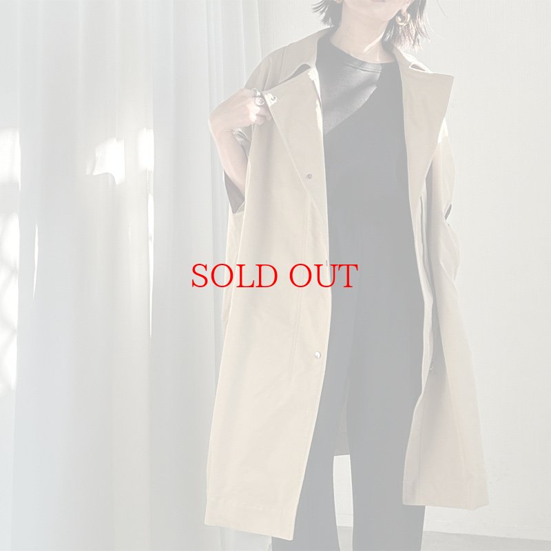 画像6: ●激推し!!【liveご紹介アイテム】 trench like over coat (6)