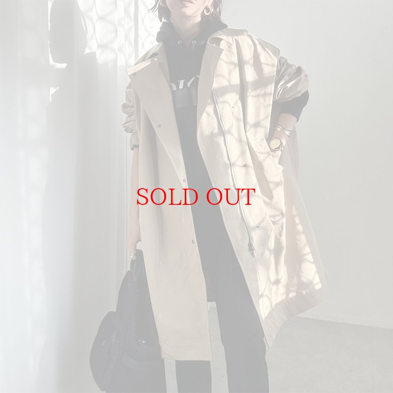 画像1: ●激推し!!【liveご紹介アイテム】 trench like over coat (1)