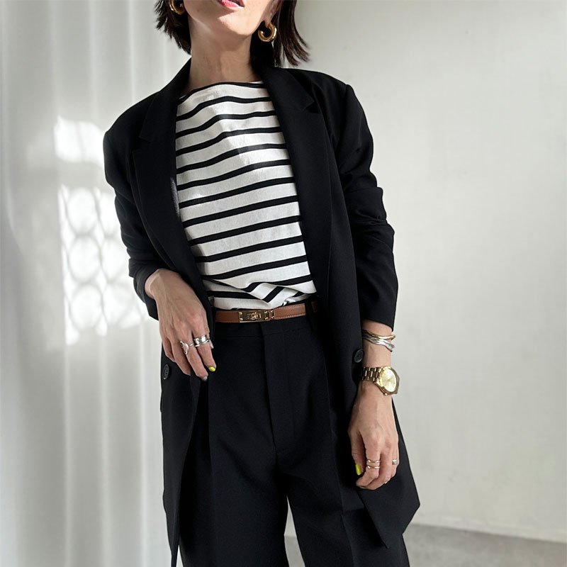 画像2: ●入荷しました【めちゃ軽ジャケット】びっくりする位軽い!【liveご紹介アイテム】double button over jacket（セットアップ可能） (2)