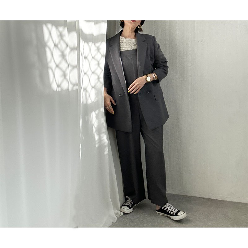 画像13: ●入荷しました【めちゃ軽ジャケット】びっくりする位軽い!【liveご紹介アイテム】double button over jacket（セットアップ可能） (13)
