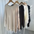 画像4: ●全色再入荷!!●激推し●こだわりシルエット【liveご紹介アイテム】cocoon pullover