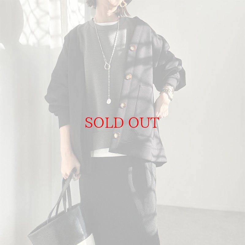 画像20: ●SALE●ボタンに注目!【liveご紹介アイテム】basic over cardigan (20)