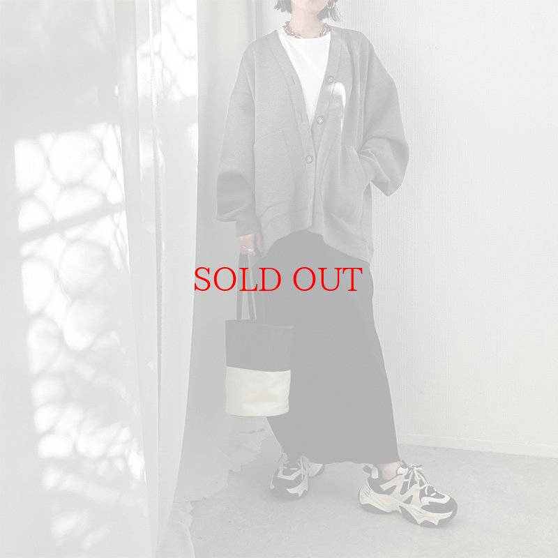 画像11: ●SALE●ボタンに注目!【liveご紹介アイテム】basic over cardigan (11)