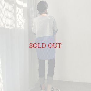 画像4: 1枚でおしゃれ上級者に!?【liveご紹介アイテム】stripe docking sweat