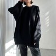 画像6: THEオシャレニット!!【liveご紹介アイテム】back logo over knit