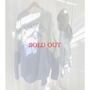 画像9: 1枚でおしゃれ上級者に!?【liveご紹介アイテム】stripe docking sweat