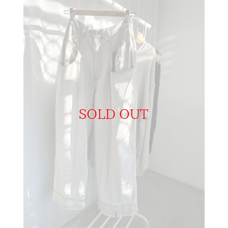 画像1: 【liveご紹介アイテム】●design pocket wash denim (1)