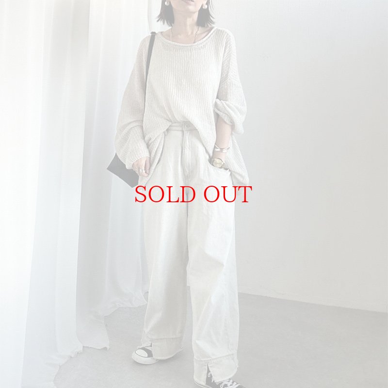 画像2: 【liveご紹介アイテム】●design pocket wash denim (2)