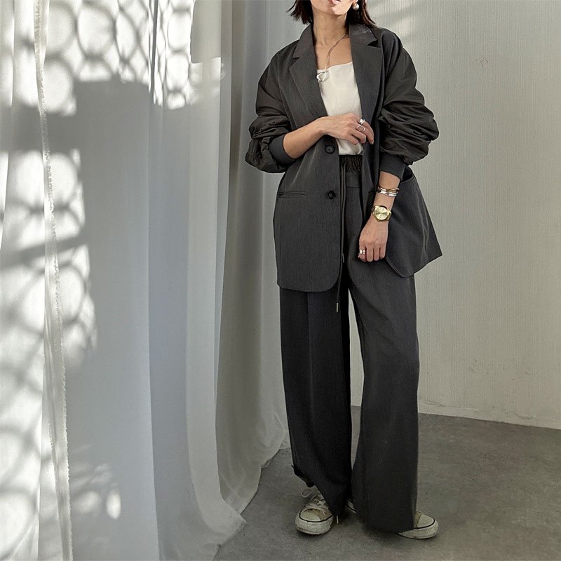 画像27: ●SALE● 【 liveご紹介アイテム】MA-1sleeve over jacket（セットアップ可能） (27)