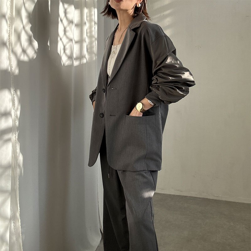 画像28: ●SALE● 【 liveご紹介アイテム】MA-1sleeve over jacket（セットアップ可能） (28)
