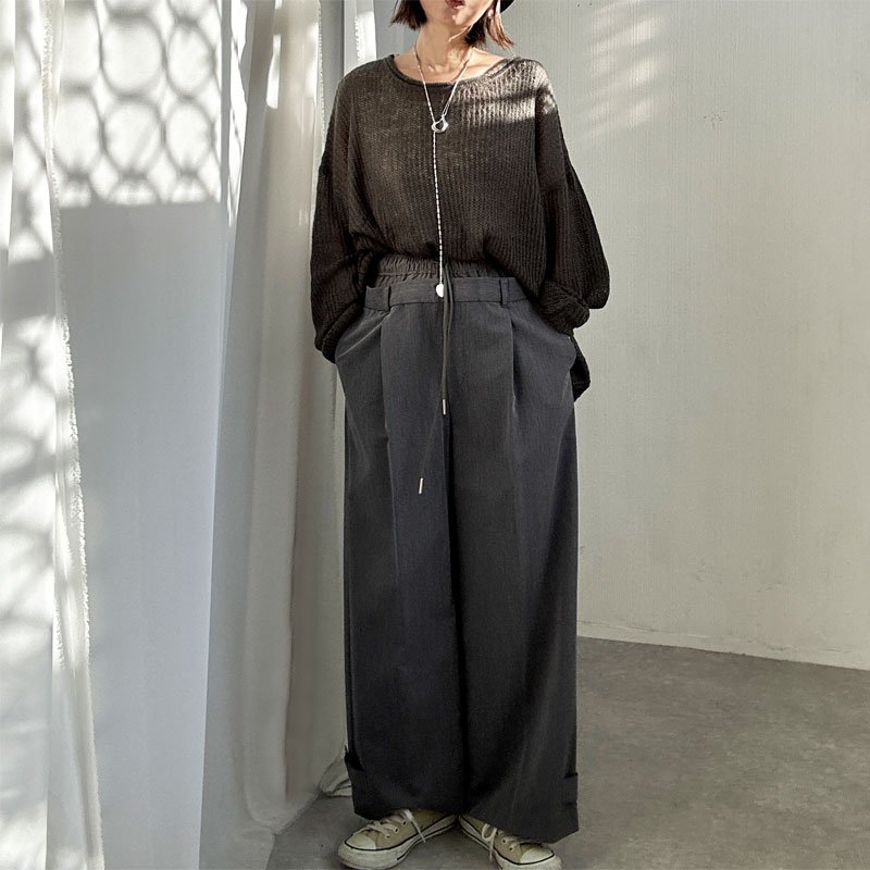 画像24: ●SALE●【 liveご紹介アイテム】2way docking design pants（セットアップ可能） (24)