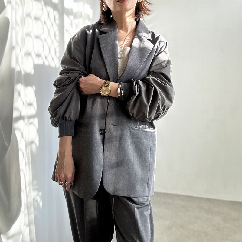 画像24: ●SALE● 【 liveご紹介アイテム】MA-1sleeve over jacket（セットアップ可能） (24)