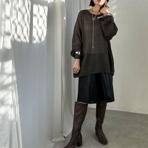 画像12: ●SALE●大人のリラックス感【liveご紹介アイテム】loose over mohair knit