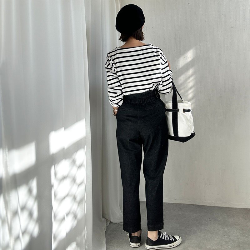画像11: ●激推し●大人の雰囲気●襟の形と丈感が◎【liveご紹介アイテム】boatneck long T (11)
