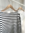 画像16: ●激推し●大人の雰囲気●襟の形と丈感が◎【liveご紹介アイテム】boatneck long T (16)