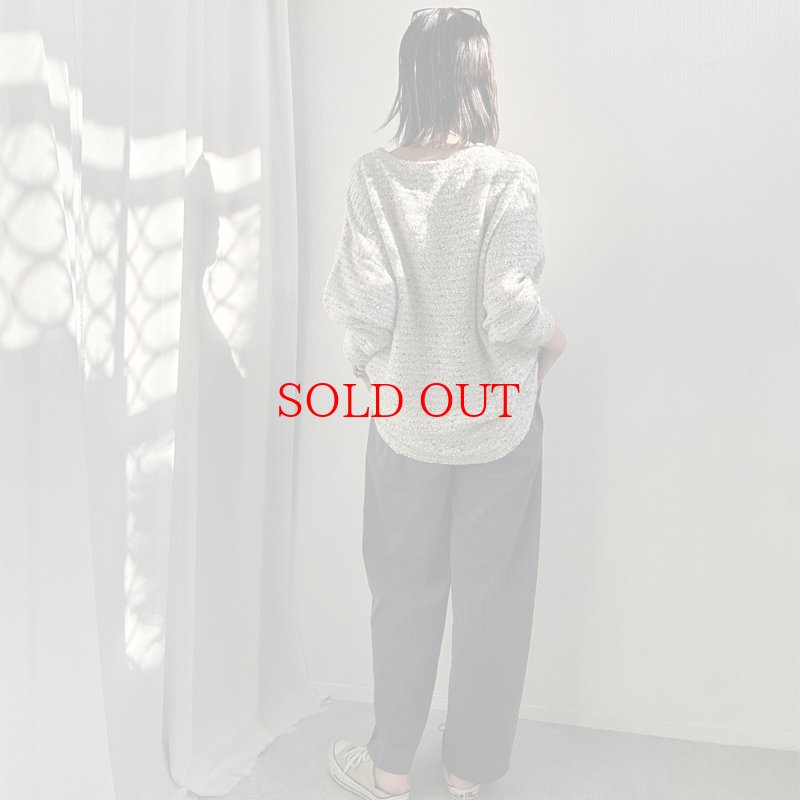 画像2: ●SALE●素材感が可愛い【liveご紹介アイテム】nepyarn pullover (2)