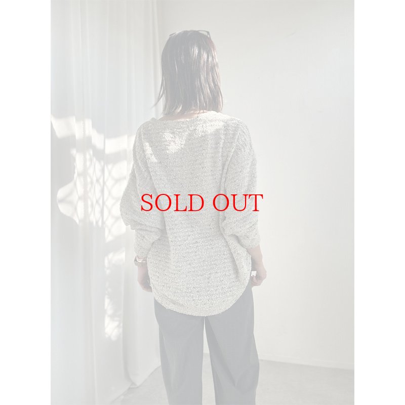 画像6: ●SALE●素材感が可愛い【liveご紹介アイテム】nepyarn pullover (6)