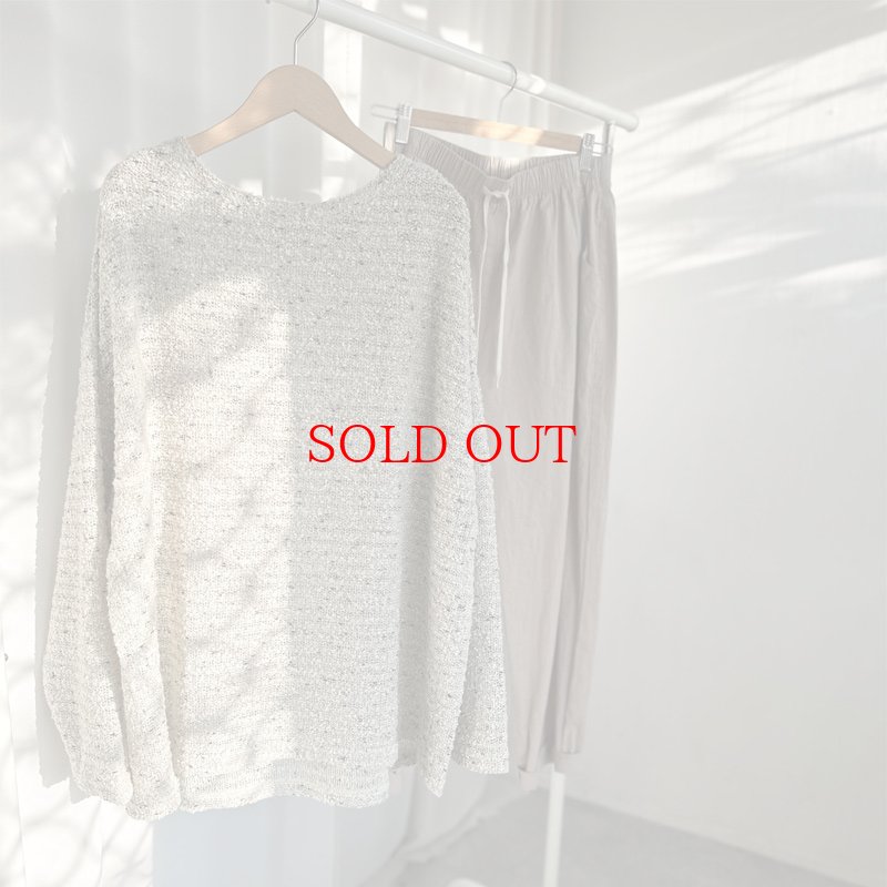 画像8: ●SALE●素材感が可愛い【liveご紹介アイテム】nepyarn pullover (8)