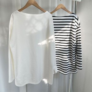 画像9: ●激推し●大人の雰囲気●襟の形と丈感が◎【liveご紹介アイテム】boatneck long T