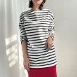 画像26: ●激推し●大人の雰囲気●襟の形と丈感が◎【liveご紹介アイテム】boatneck long T (26)
