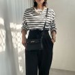 画像1: ●激推し●大人の雰囲気●襟の形と丈感が◎【liveご紹介アイテム】boatneck long T (1)