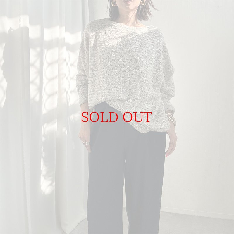 画像3: ●SALE●素材感が可愛い【liveご紹介アイテム】nepyarn pullover (3)