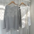 画像17: ●激推し●大人の雰囲気●襟の形と丈感が◎【liveご紹介アイテム】boatneck long T (17)