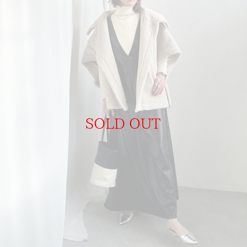 画像3: ● SALE●気軽に羽織れてしっかり暖かい【liveご紹介アイテム】boa vest jacket (3)