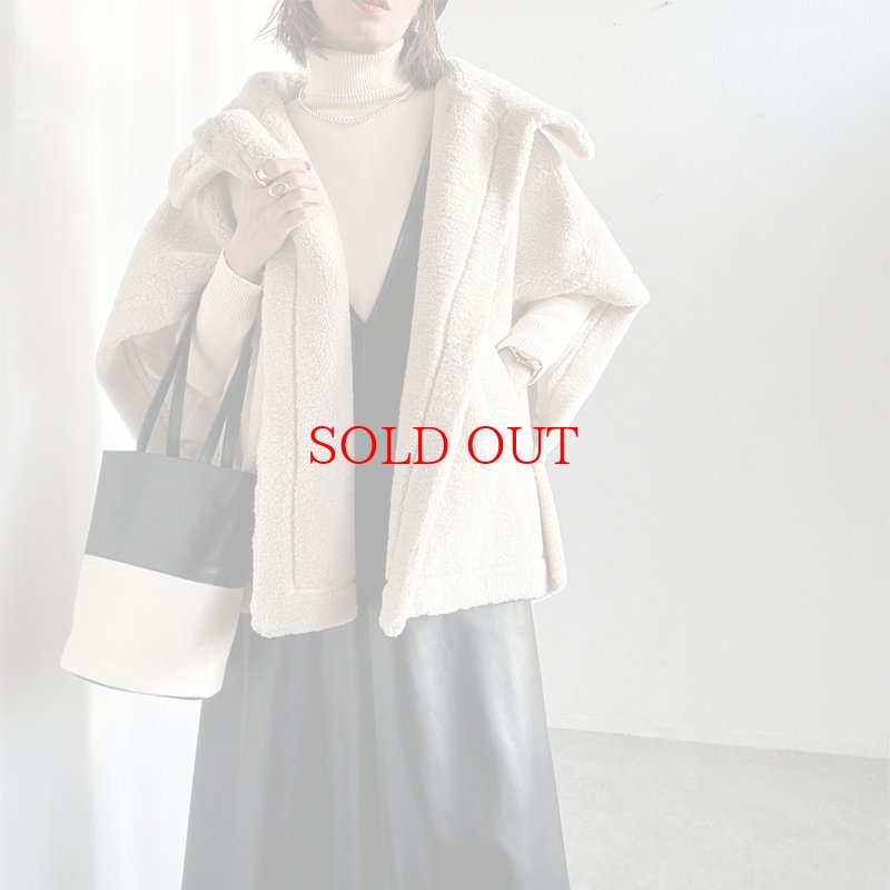 画像2: ● SALE●気軽に羽織れてしっかり暖かい【liveご紹介アイテム】boa vest jacket (2)