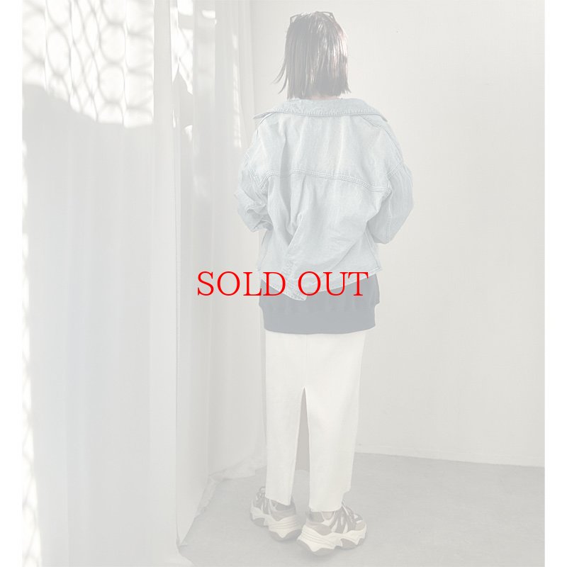 画像18: ●激推しデニムジャケット●【liveご紹介アイテム】back twist denim jacket (18)