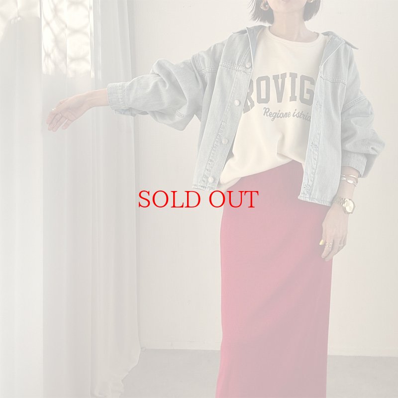 画像12: ●激推しデニムジャケット●【liveご紹介アイテム】back twist denim jacket (12)