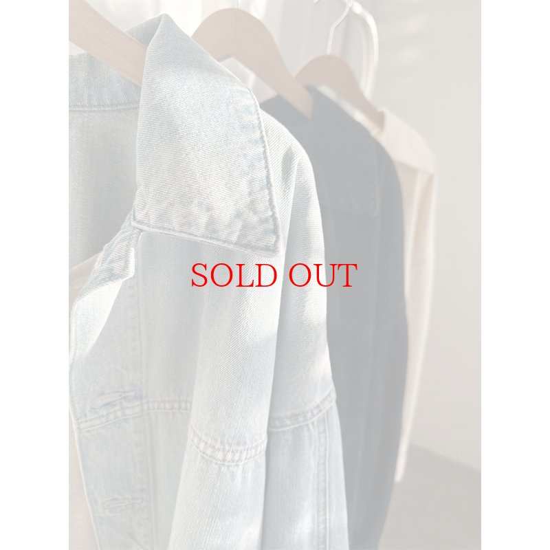 画像8: ●激推しデニムジャケット●【liveご紹介アイテム】back twist denim jacket (8)
