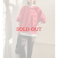 ●SALE●ニットなのにスエット??●【liveご紹介アイテム】sweat like knit