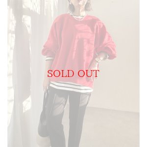 画像1: ●SALE●ニットなのにスエット??●【liveご紹介アイテム】sweat like knit
