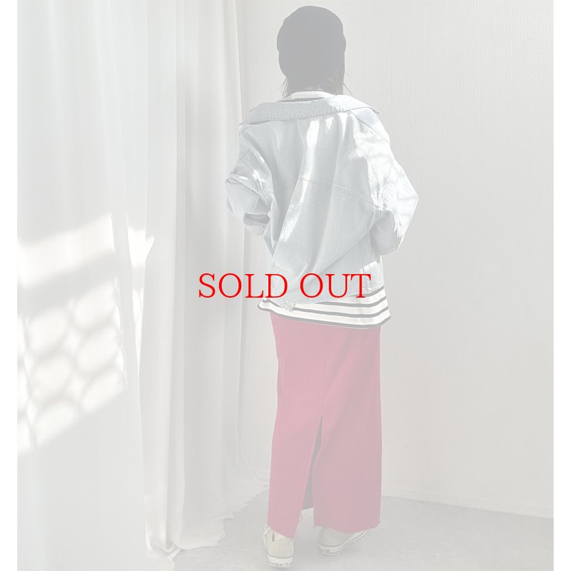 画像14: ●激推しデニムジャケット●【liveご紹介アイテム】back twist denim jacket (14)