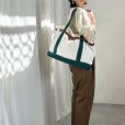 画像15: ●雑誌もノートPCも入ります●マザーズバッグにもオススメ【liveご紹介アイテム】belt design canvas bag