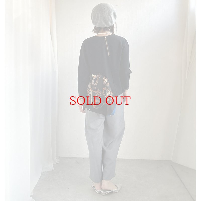画像8: ●スカーフドッキング●【liveご紹介アイテム】scarf docking design pullover (8)