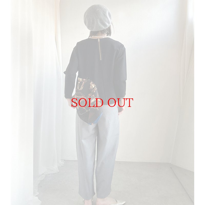 画像10: ●スカーフドッキング●【liveご紹介アイテム】scarf docking design pullover (10)
