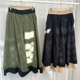 画像3: ●配色デザイン●【liveご紹介アイテム】waist design bi-color skirt (3)