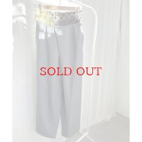 ●ちょっと一癖ウエストデザイン●【liveご紹介アイテム】waist design cocoon pants