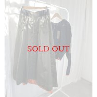 ●オレンジがポイント●【liveご紹介アイテム】point color MA-1 skirt