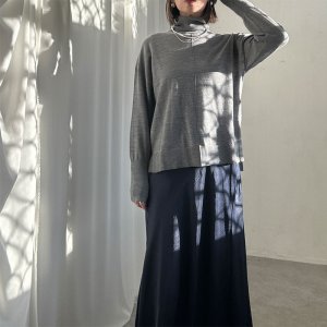 画像9: ●冬のレイヤードコーデにマスト●【liveご紹介アイテム】wool fine yarn knit