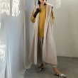 画像8: ●SALE●【liveご紹介アイテム】●hood fur long gilet (8)